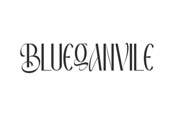 Blueganvile: A Delicate Display Font That Elevates Digital Branding