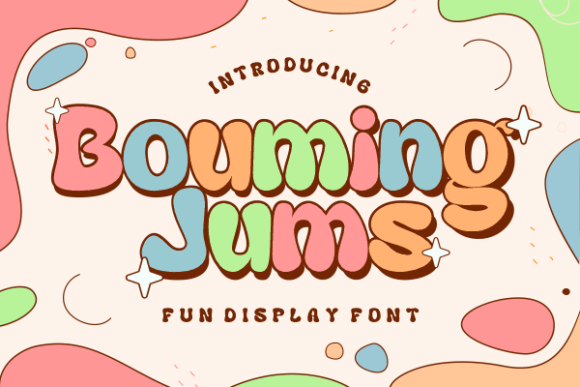 Bouming Jums: A Display Font That Makes Joy Instantly Readable