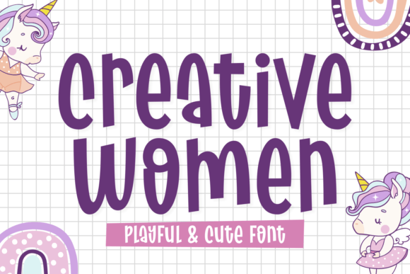 Creative Women: A Display Font That Lifts Campaign Headlines