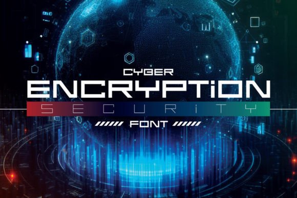 Encryption: A Sharp, Confident Display Font