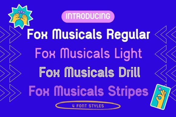 Fox Musicals: A Warm, Expressive Display Typeface for Digital Branding
