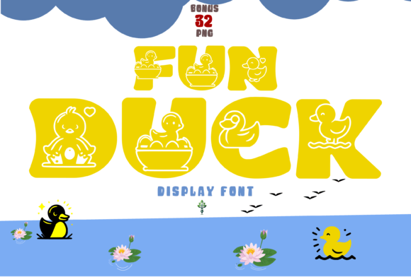 Fun Duck: A Playful Display Font That Makes Your Brand Instantly Memorable