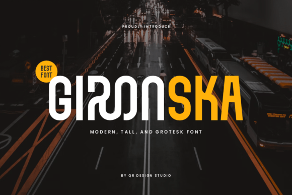 Gironska: A Display Font with Editorial Confidence