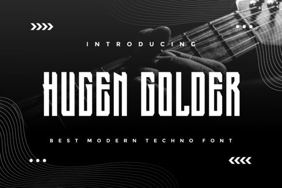 Hugen Golder: A Modern Display Font That Elevates Real Branding