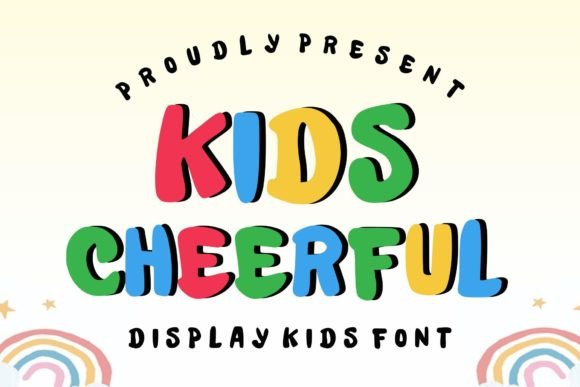 Kids Cheerful: A Friendly Display Font for Warm, Clear Web Headlines