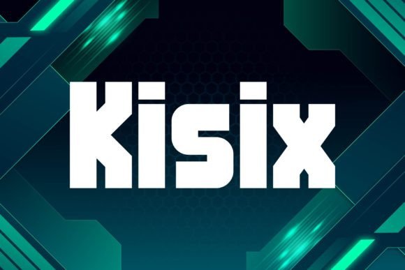 Kisix: A Stylish Display Font for Memorable Branding