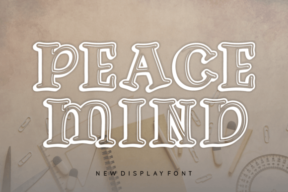 Peace Mind Font: A Professional Display Typeface for Small Businesses