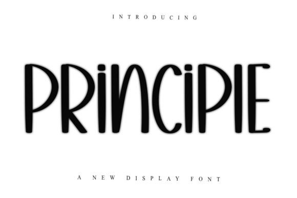 Principle: A Display Font That Elevates Your Brand