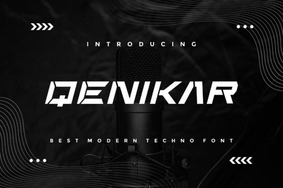 Qenikar: A Modern Display Font That Elevates Digital Branding