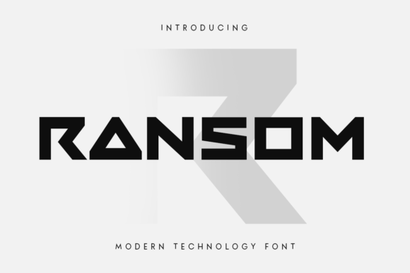 Ransom: A Display Font That Speaks With Quiet Confidence