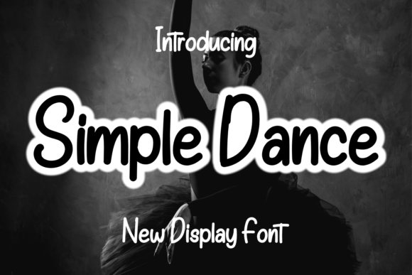 Simple Dance Font: Handcrafted Elegance for Your Craft Business