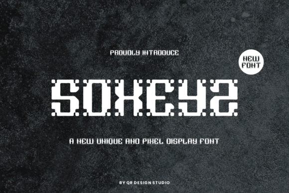 Soxeyz: A Display Font That Anchors Editorial Mood
