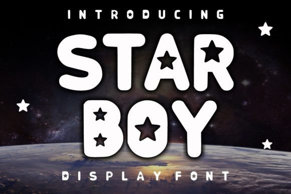 Star Boy: A Bold Display Font for Editorial Joy